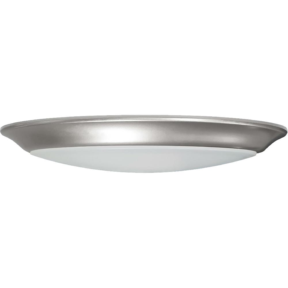 nuvo lighting Brentwood Integrated LED Brushed Nickel LED Disk
