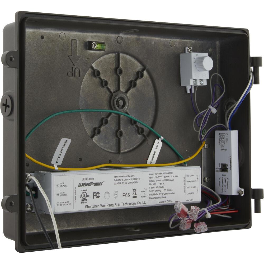 Nuvo Lighting Brentwood LED 10 Inch Bronze Outdoor/Indoor Wall Pack