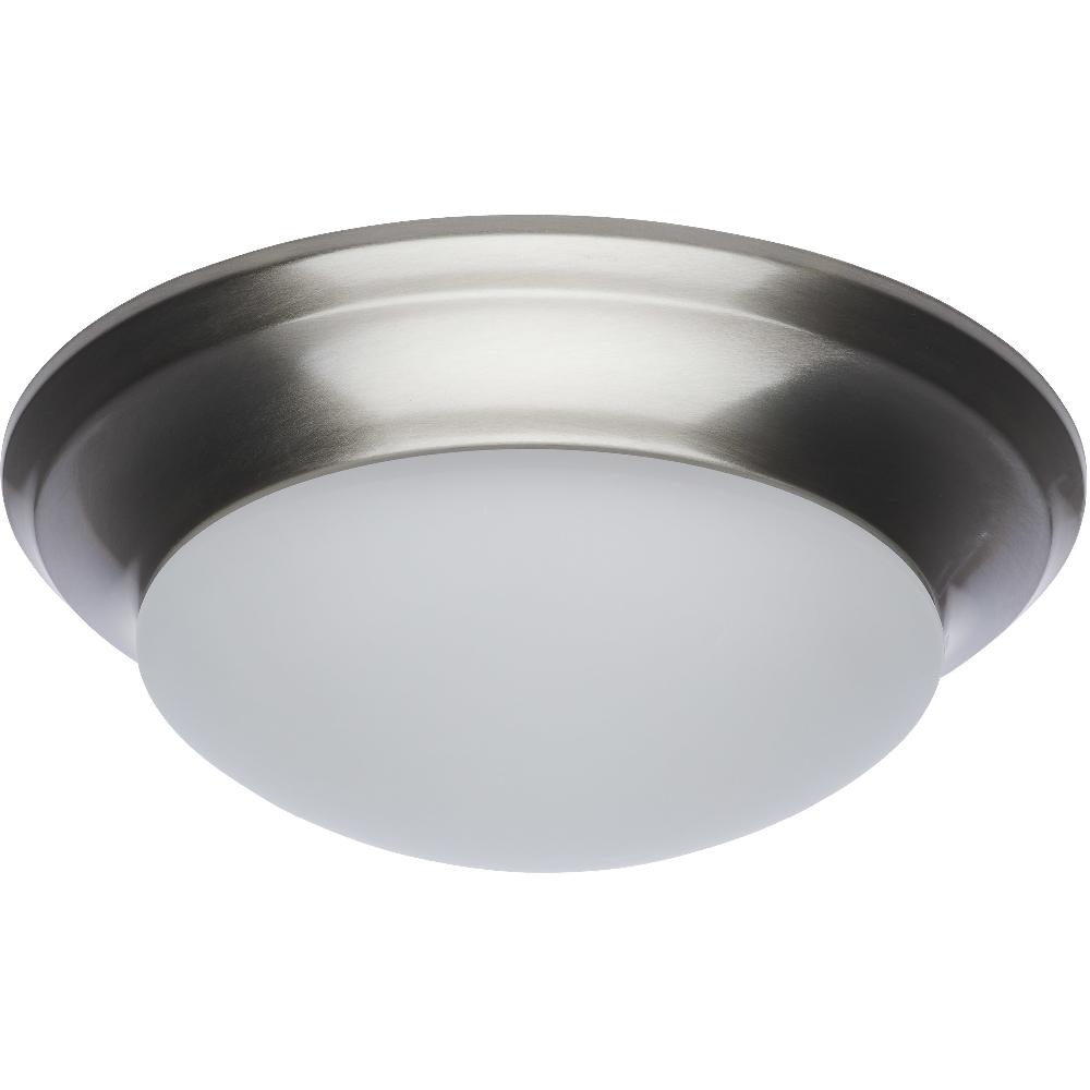 nuvo lighting Brentwood LED 11.75 inch Brushed Nickel Flush Mount Ceiling Light