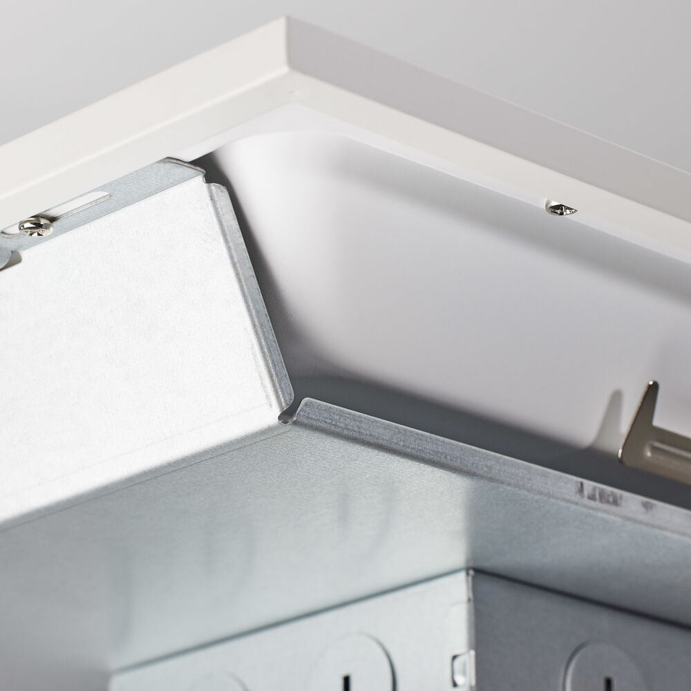 Nuvo Lighting Brentwood LED 11.84 Inch White Flat Panel Ceiling Light ColorQuick