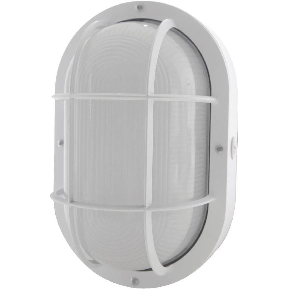 nuvo lighting Brentwood LED 11 inch White Outdoor Bulk Head