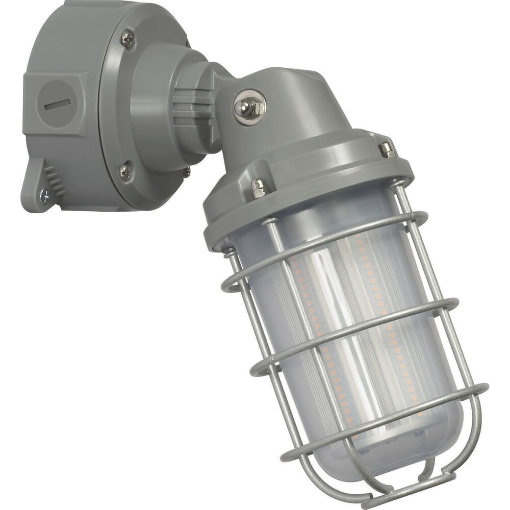 Nuvo Lighting Brentwood LED 12 Inch Gray Outdoor Wall Light