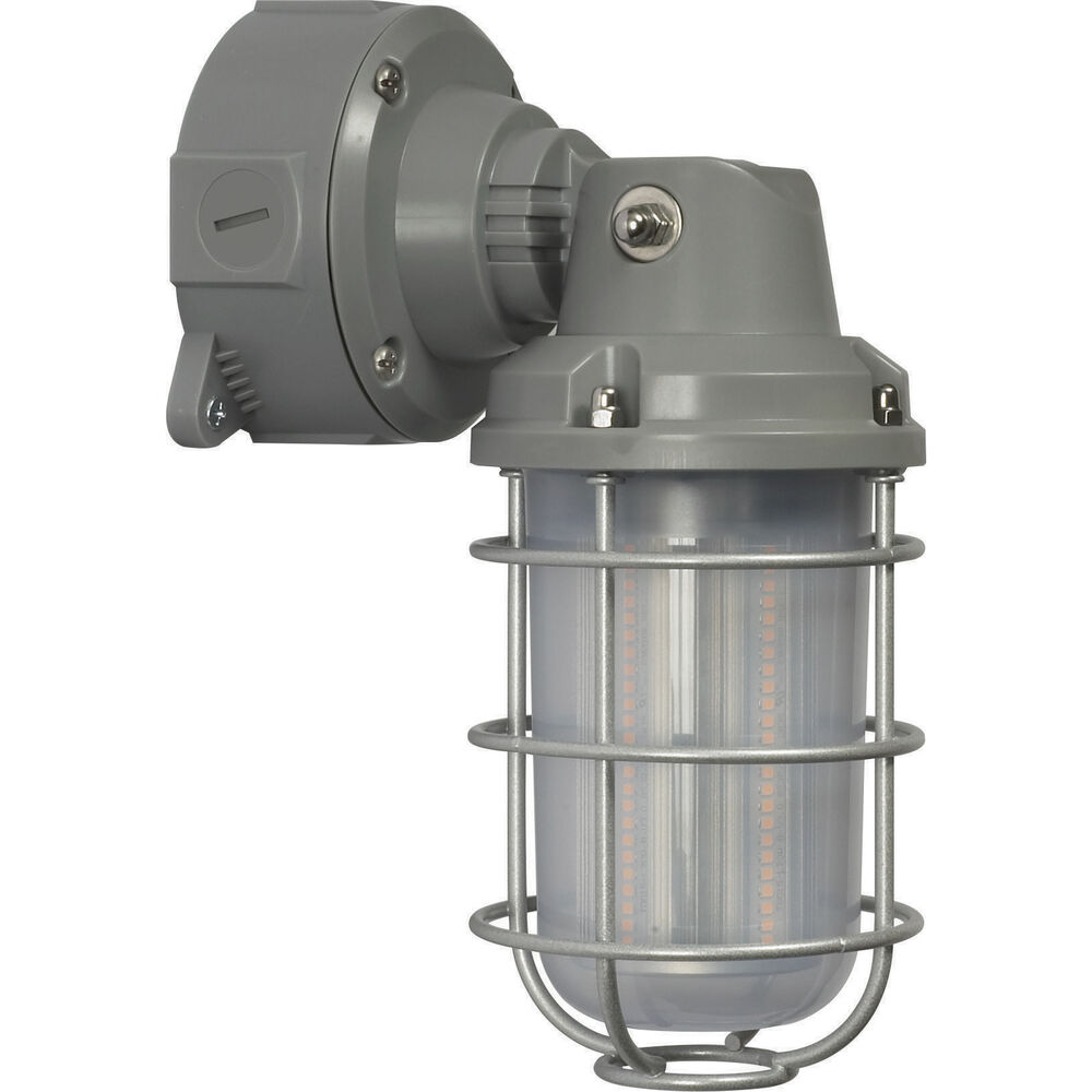 Nuvo Lighting Brentwood LED 12 Inch Gray Outdoor Wall Light