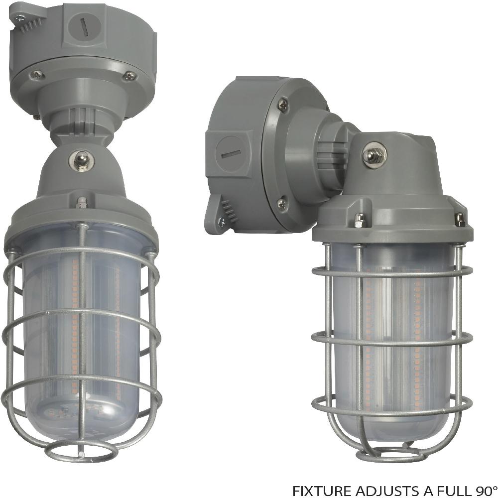 nuvo lighting Brentwood LED 12 inch Gray Outdoor Wall Light