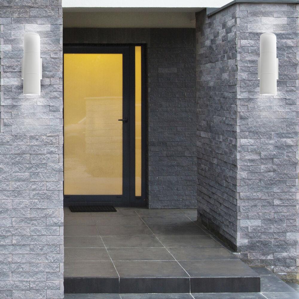 Nuvo Lighting Brentwood LED 12 Inch White Outdoor Wall Sconce Large
