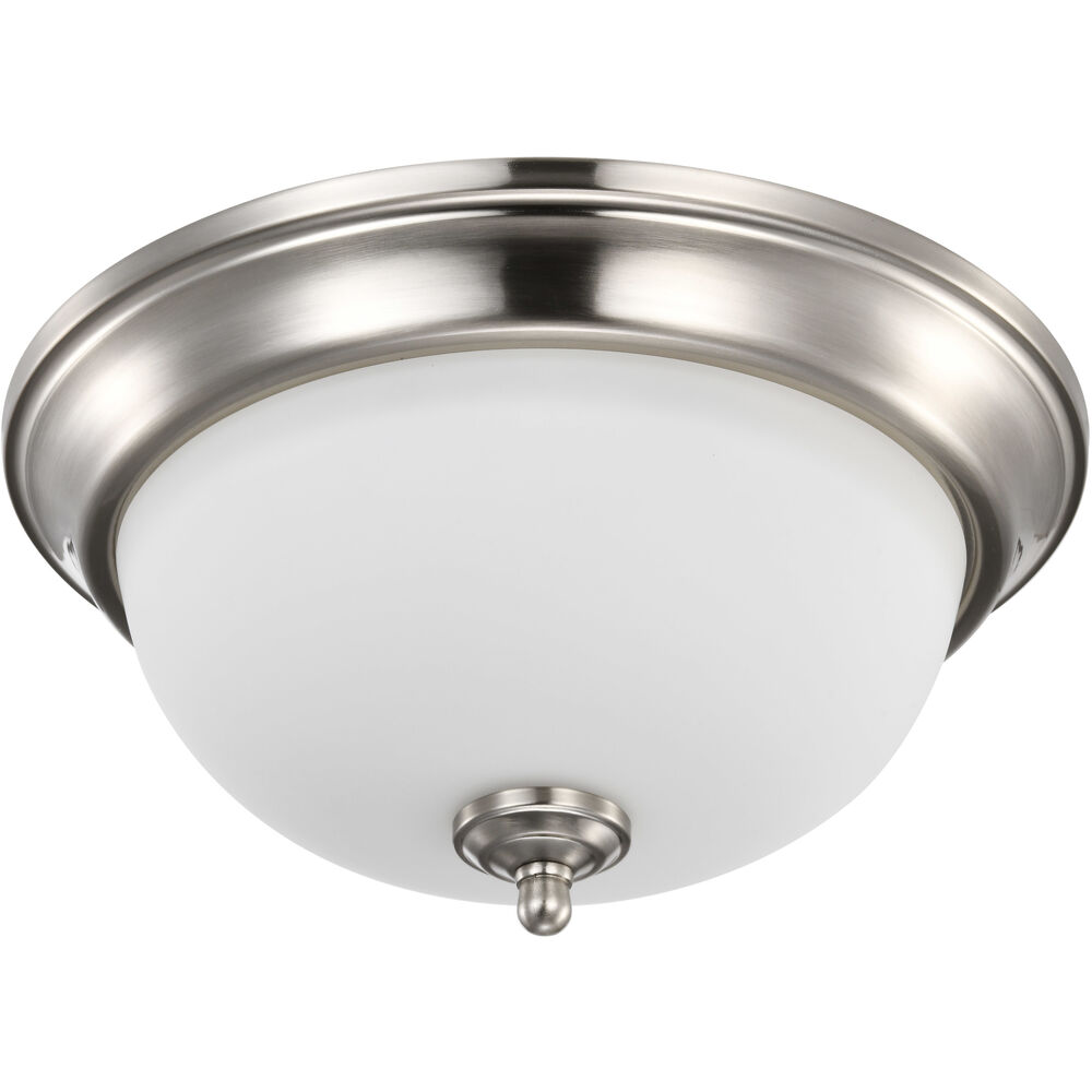 Nuvo Lighting Brentwood LED 13 Inch Brushed Nickel LED Flush Mount Ceiling Light