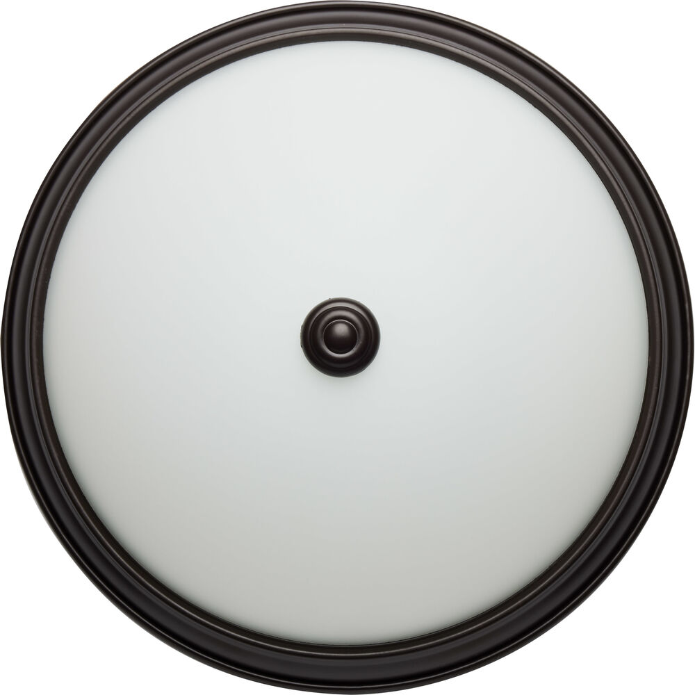 Nuvo Lighting Brentwood LED 13 Inch Mahogany Bronze Flush Mount Ceiling Light