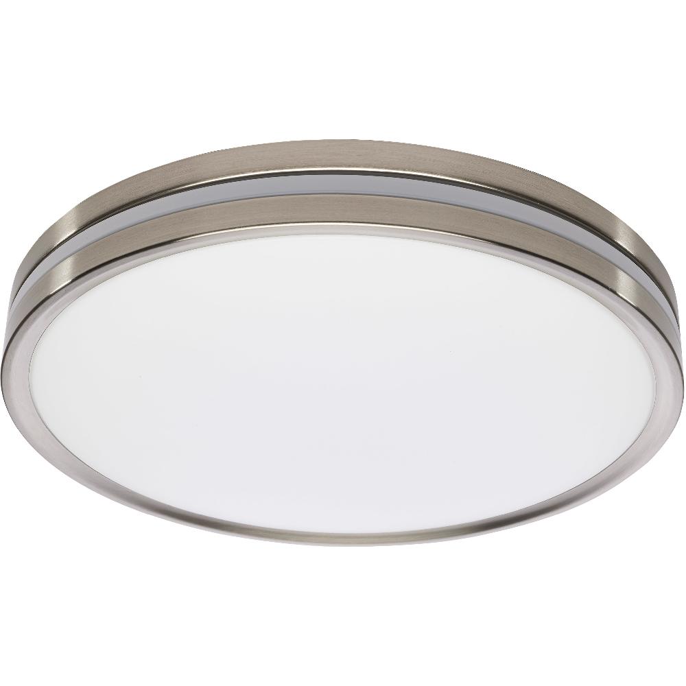 nuvo lighting Brentwood LED 14.37 inch Brushed Nickel Close-to-Ceiling Ceiling Light