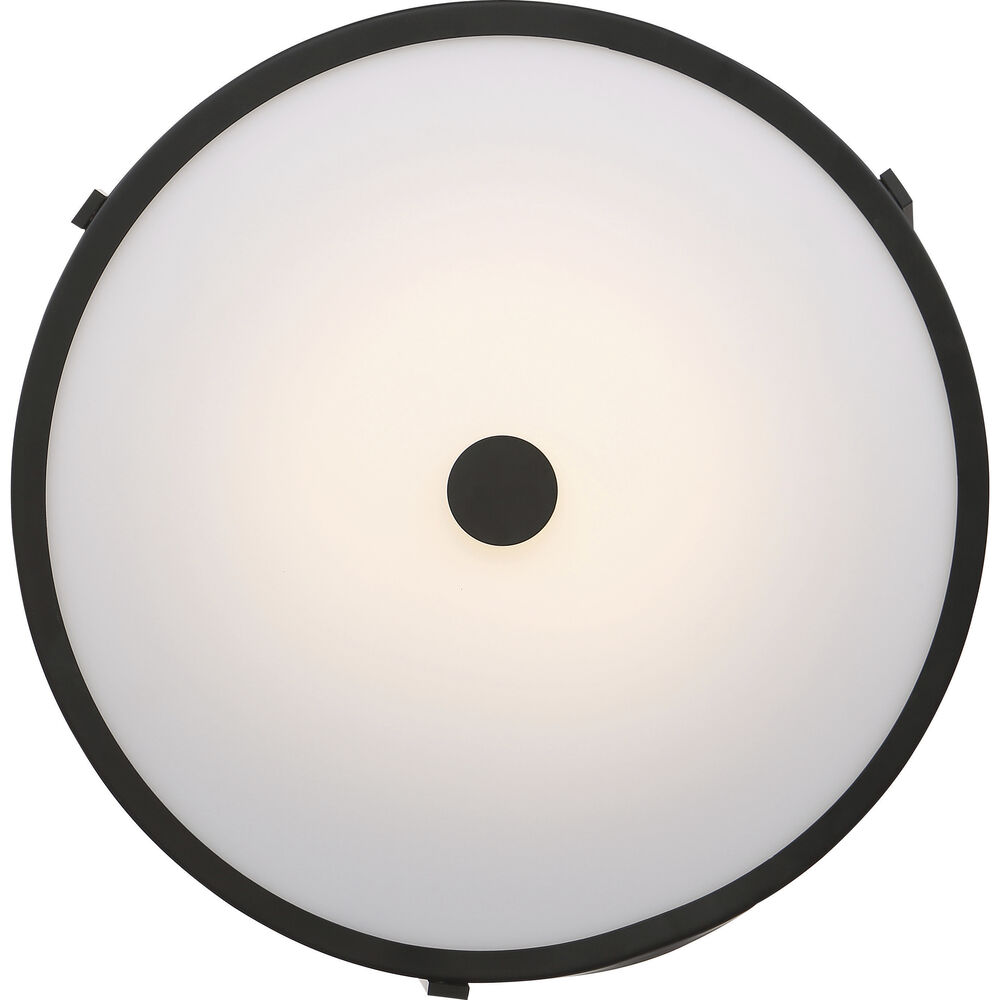 Nuvo Lighting Brentwood LED 14 Inch Aged Bronze Flush Mount Ceiling Light