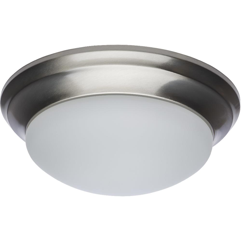 nuvo lighting Brentwood LED 14 inch Brushed Nickel Flush Mount Ceiling Light