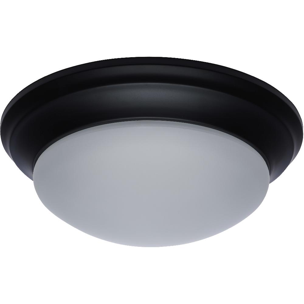 nuvo lighting Brentwood LED 14 inch Matte Black Flush Mount Ceiling Light