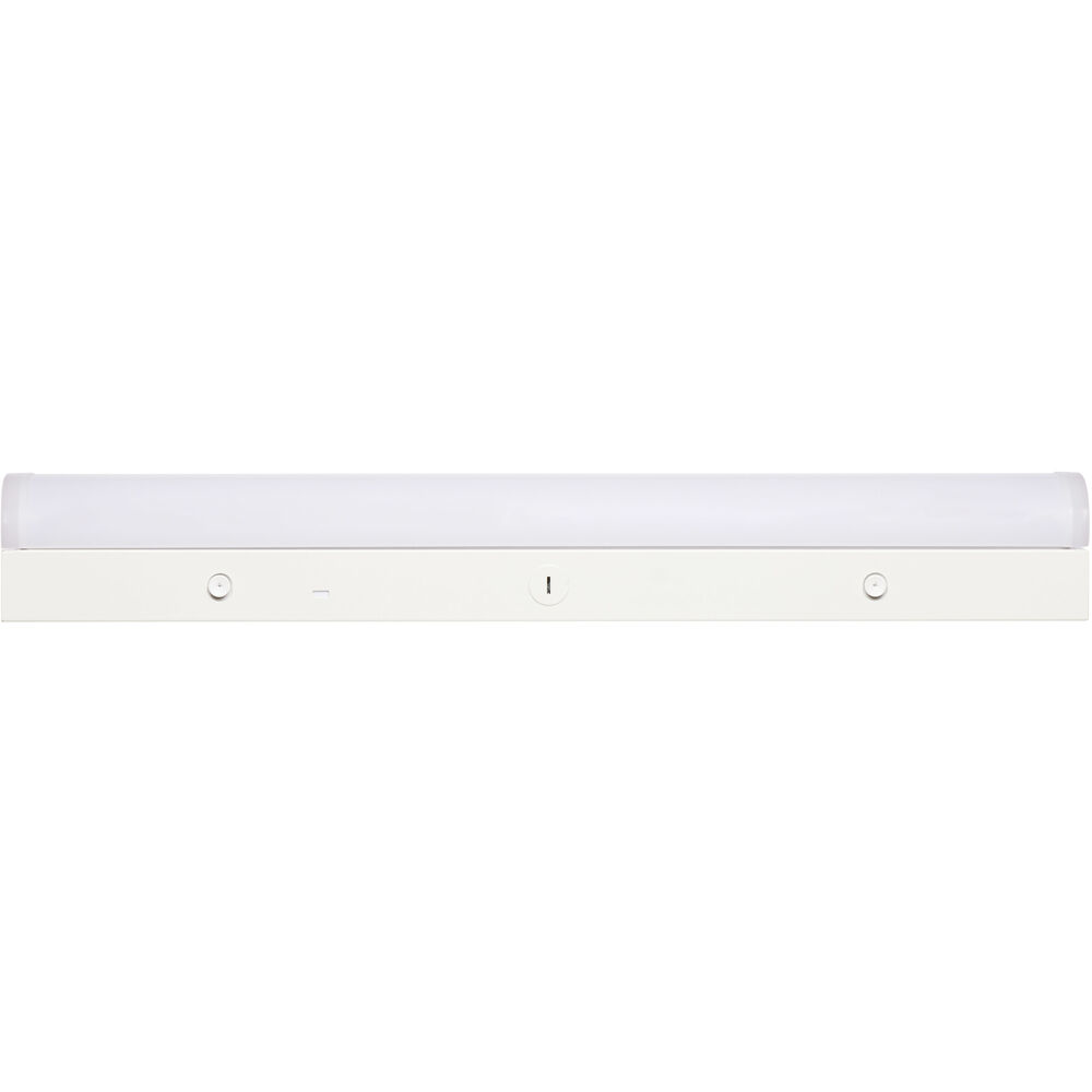 Nuvo Lighting Brentwood LED 2.95 Inch White Strip Fixture Ceiling Light