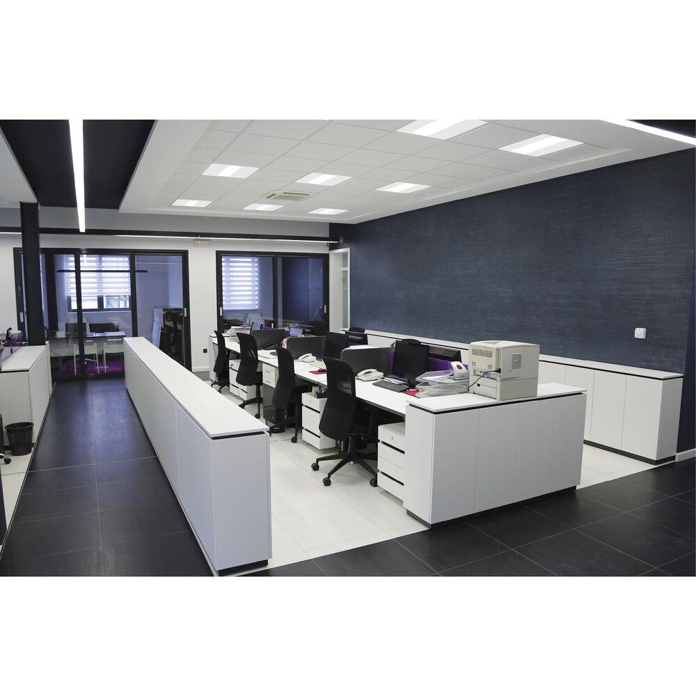 Nuvo Lighting Brentwood LED 23.59 Inch White LED Troffers Ceiling Light