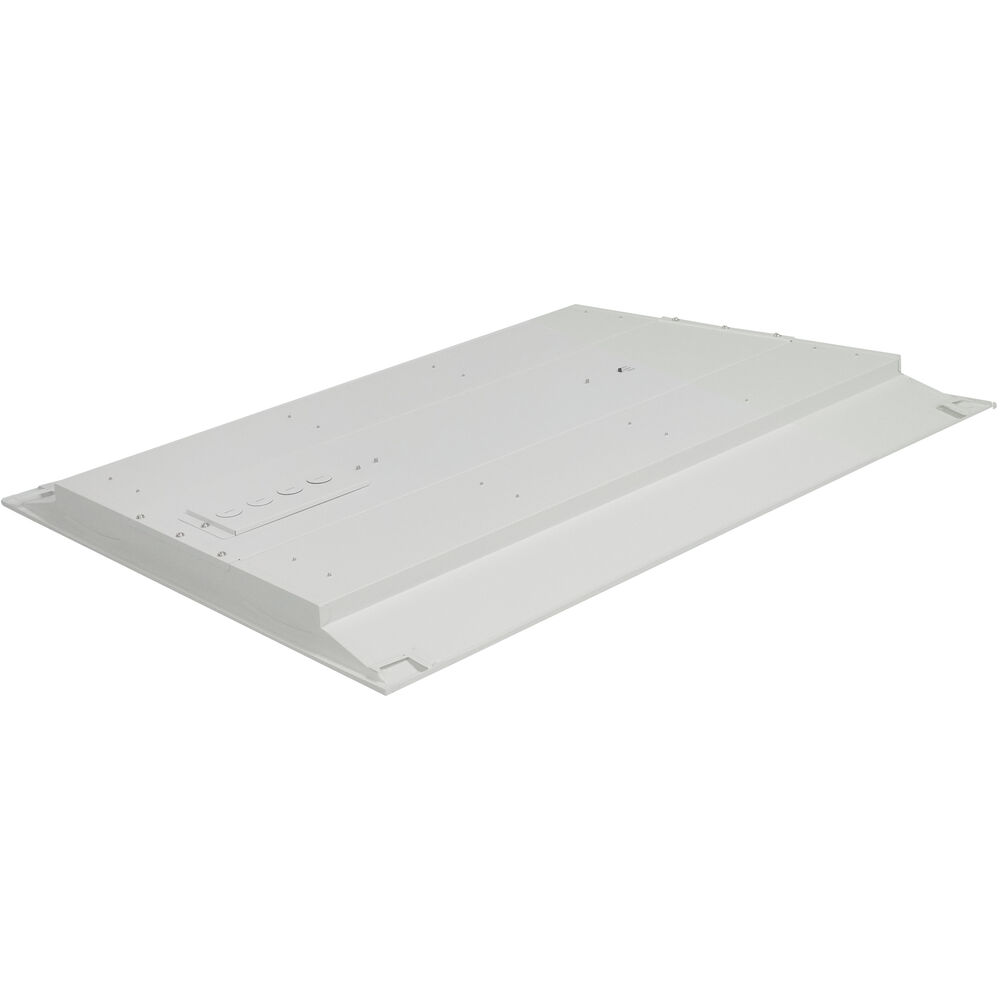 Nuvo Lighting Brentwood LED 24 Inch White Troffer Ceiling Light Double Basket