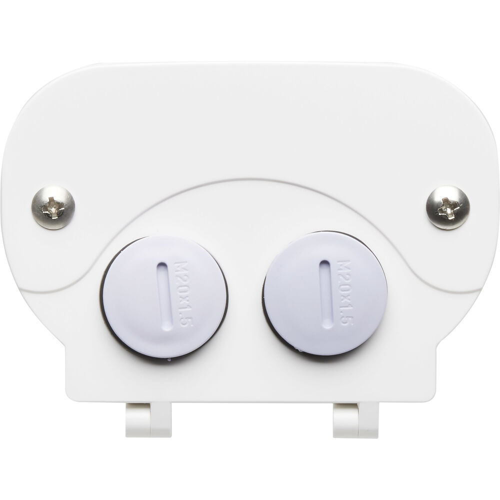 Nuvo Lighting Brentwood LED 3.11 Inch White And Gray Wall Pack