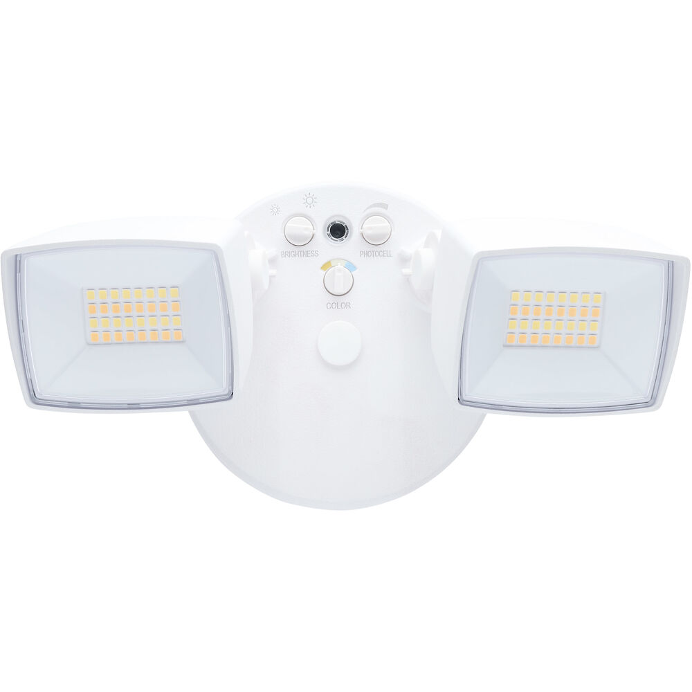 Nuvo Lighting Brentwood LED 4.41 Inch White Outdoor Flood Light