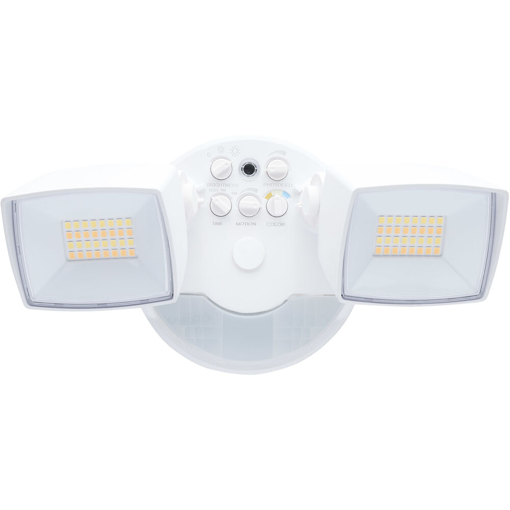Nuvo Lighting Brentwood LED 4.41 Inch White Outdoor Flood Light