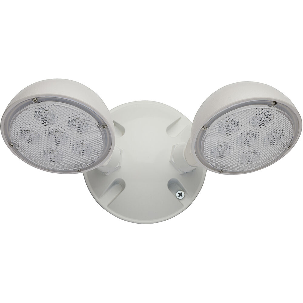 Nuvo Lighting Brentwood LED 4.5 Inch White Remote Emergency Light