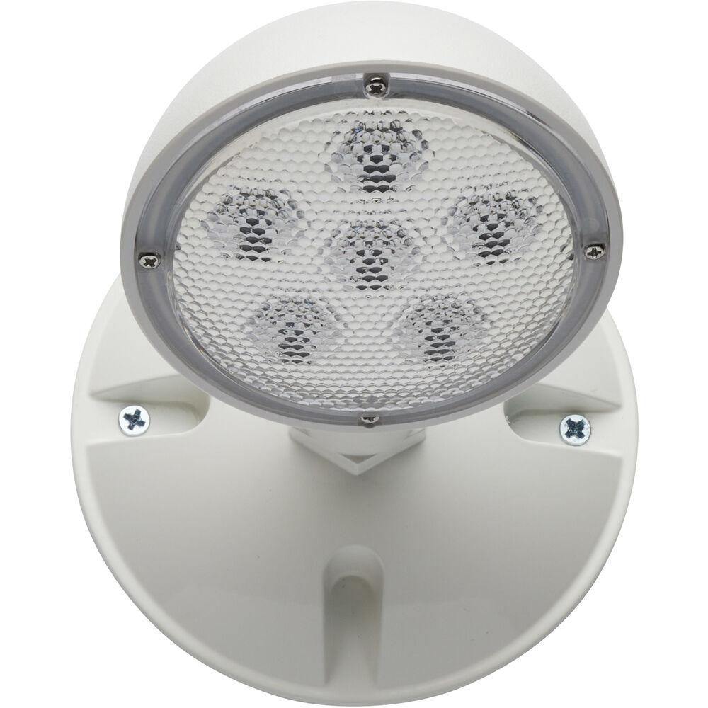 Nuvo Lighting Brentwood LED 4.5 Inch White Remote Emergency Light