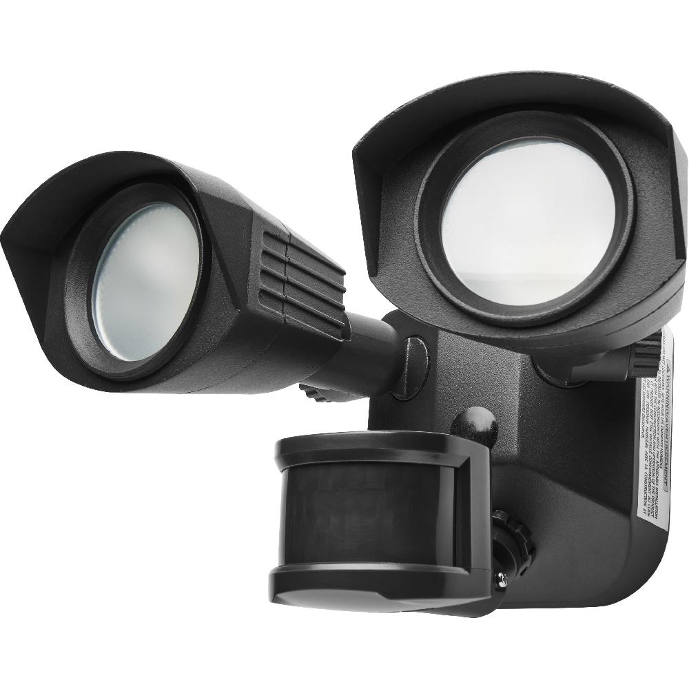nuvo lighting Brentwood LED 4 inch Black Outdoor Security Light