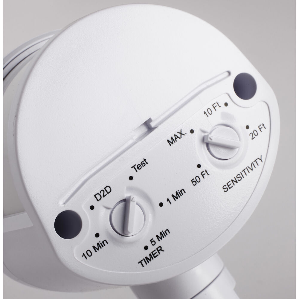 Nuvo Lighting Brentwood LED 4 Inch White Outdoor Security Light