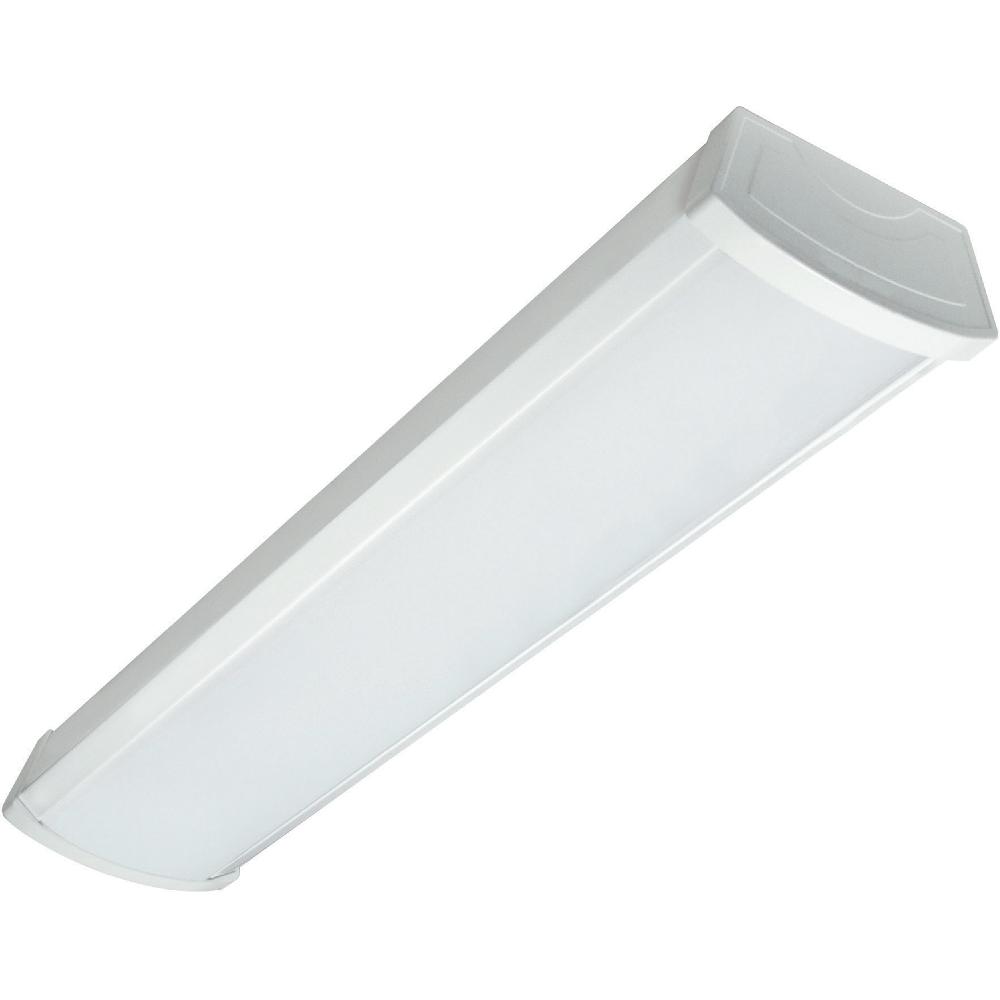 nuvo lighting Brentwood LED 5.5 inch White Linear Strip Ceiling Light