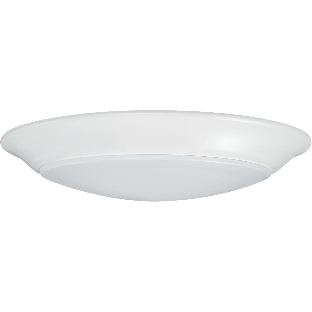 nuvo lighting Brentwood LED 7.4 inch White LED Disk Light Ceiling Light