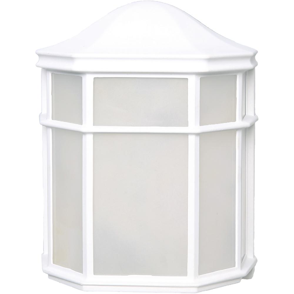 nuvo lighting Brentwood LED 7.72 inch White Outdoor Caged Lantern