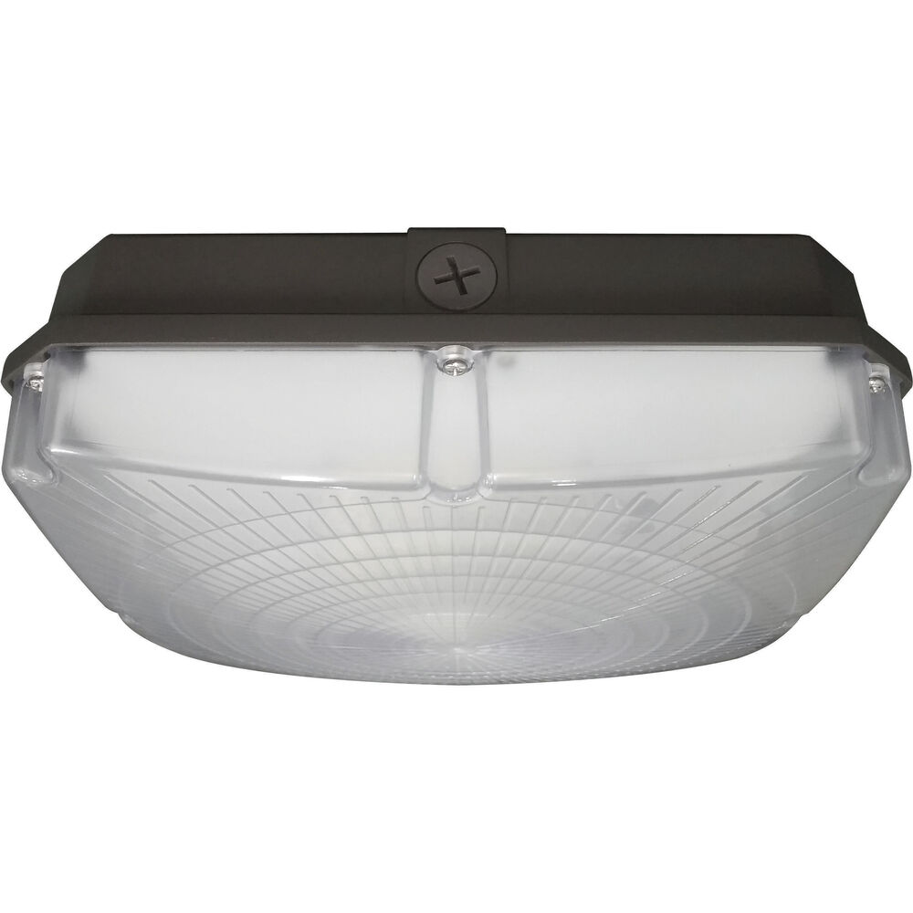 Nuvo Lighting Brentwood LED 8.5 Inch Bronze Outdoor Flush Mount