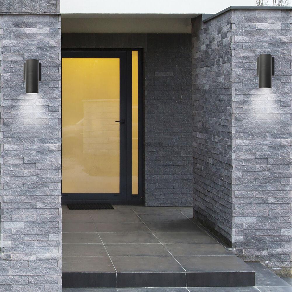 Nuvo Lighting Brentwood LED 8 Inch Bronze Outdoor Wall Sconce Large