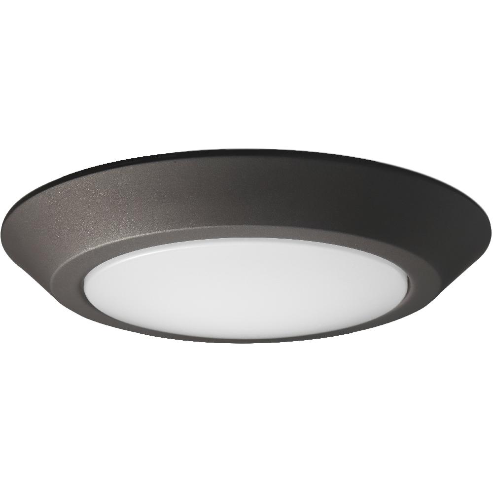 nuvo lighting Brentwood LED 9.84 inch Mahogany Bronze Flush Mount Ceiling Light