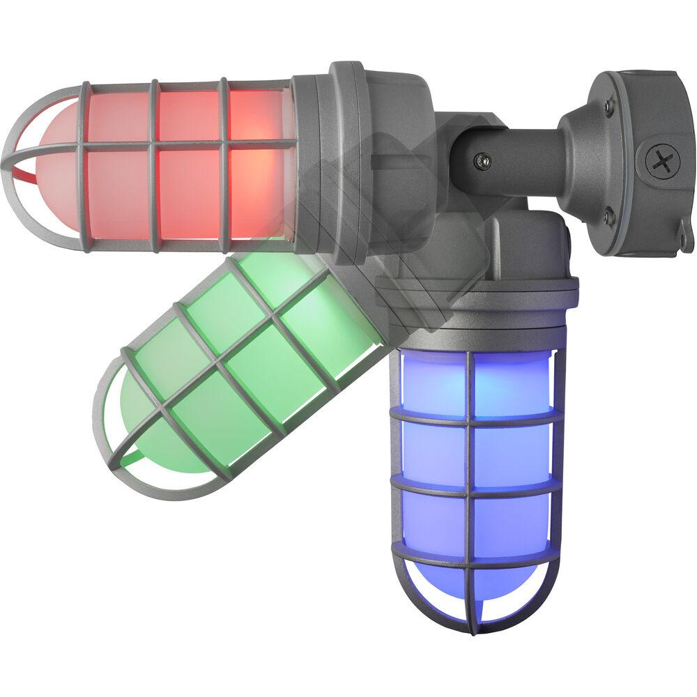 Nuvo Lighting Brentwood LED Gray Linear Ceiling Light Vapor Proof