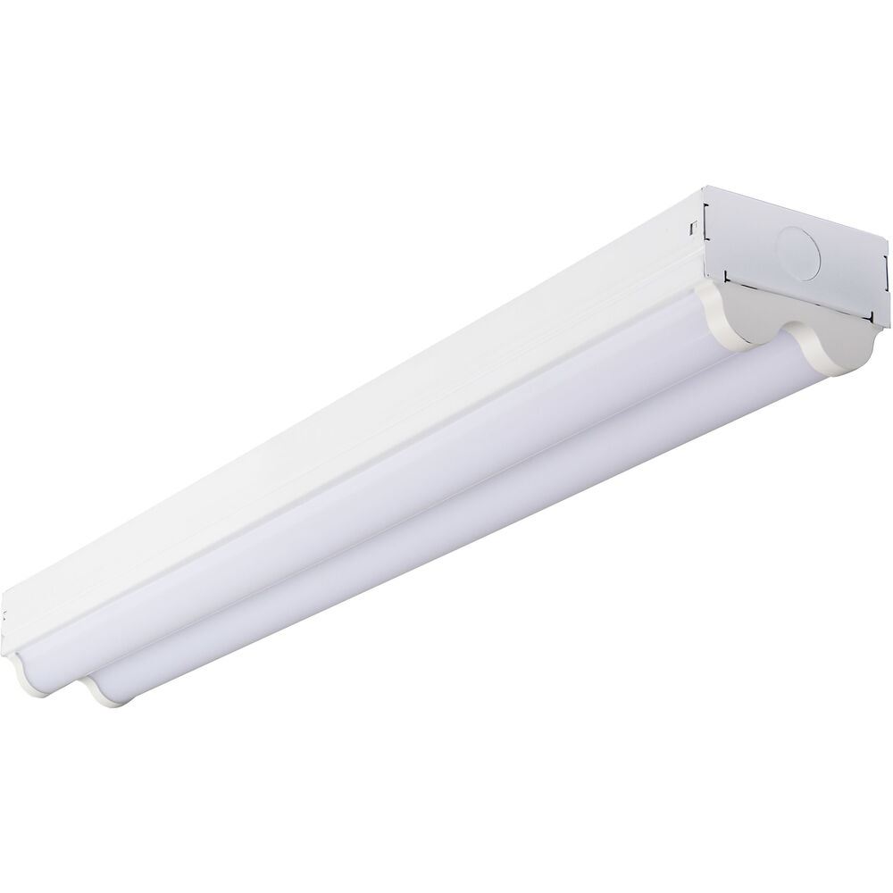 Nuvo Lighting Brentwood LED White Linear Strip Ceiling Light Strip Fixture