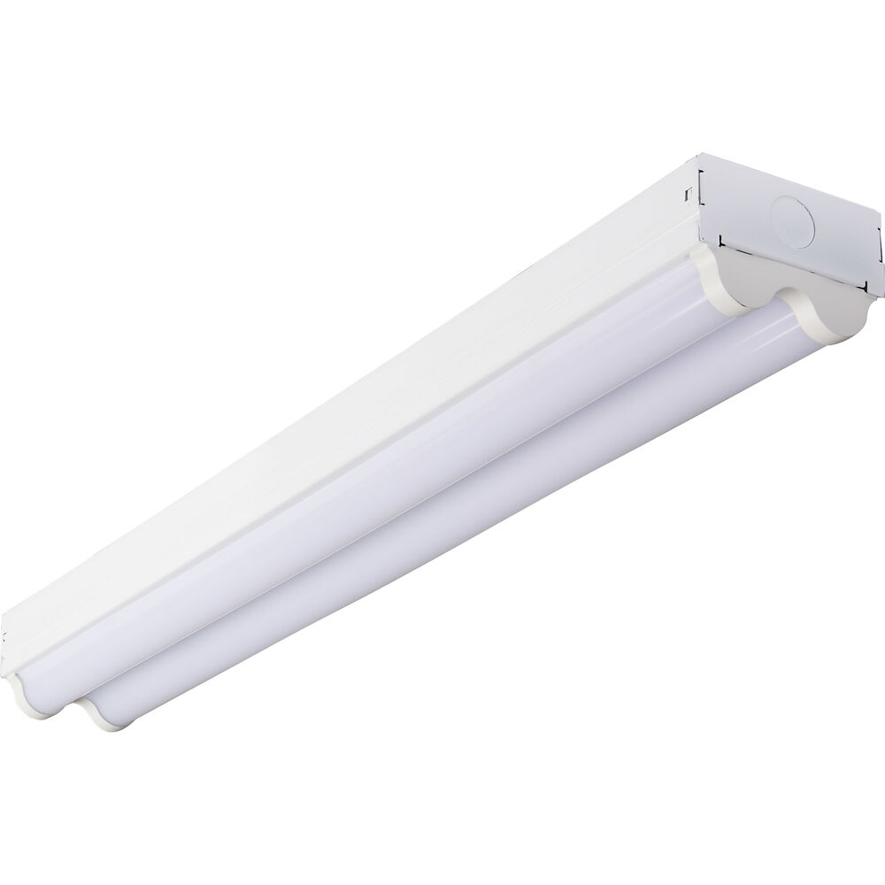 Nuvo Lighting Brentwood LED White Linear Strip Ceiling Light Strip Fixture