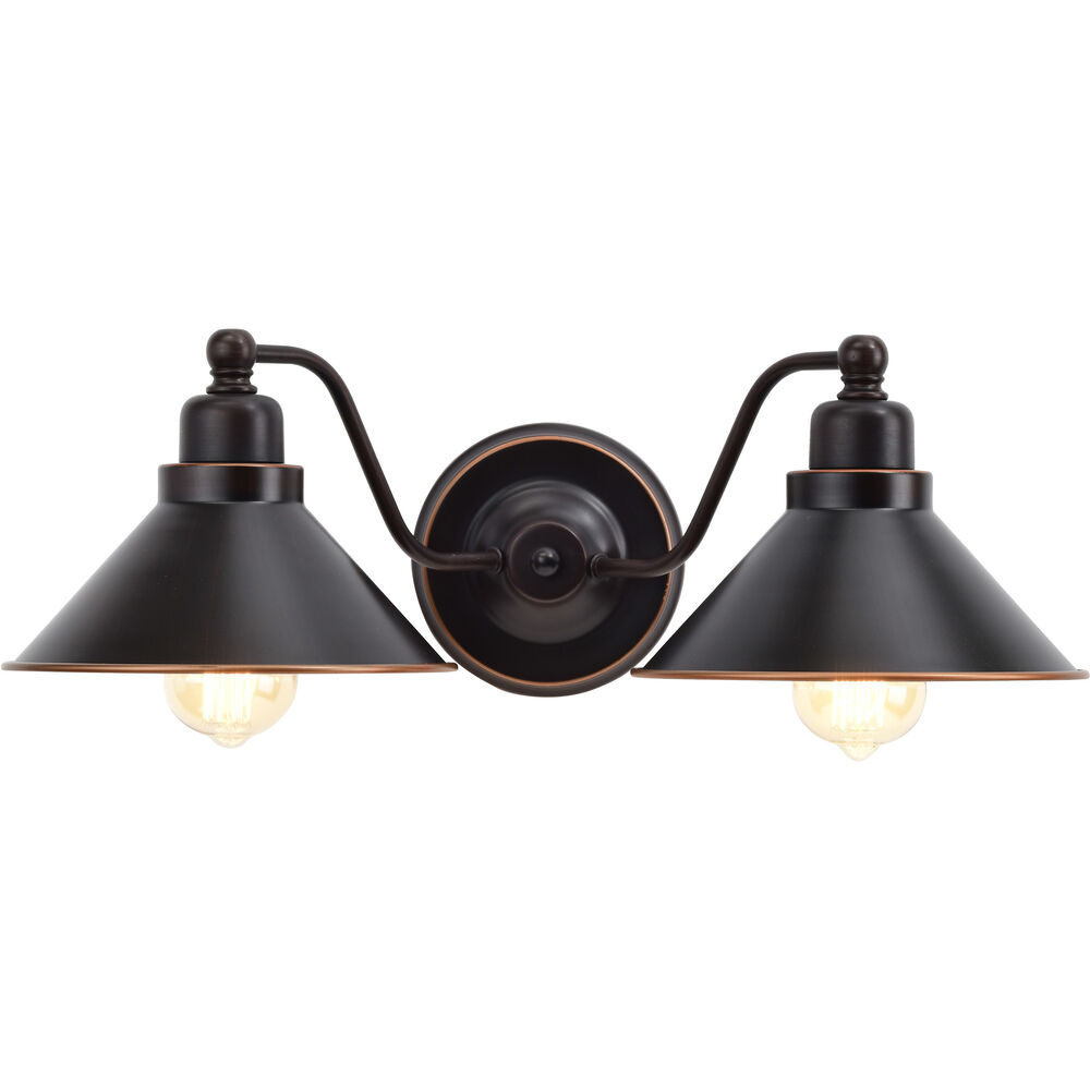 Nuvo Lighting Bridgeview 2 Light 20 Inch Mission Dust Bronze Wall Sconce Wall Light
