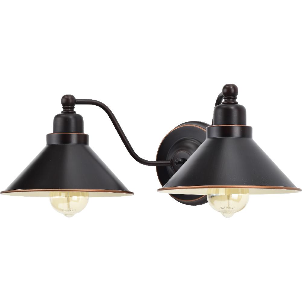 nuvo lighting Bridgeview 2 Light 20 inch Mission Dust Bronze Wall Sconce Wall Light