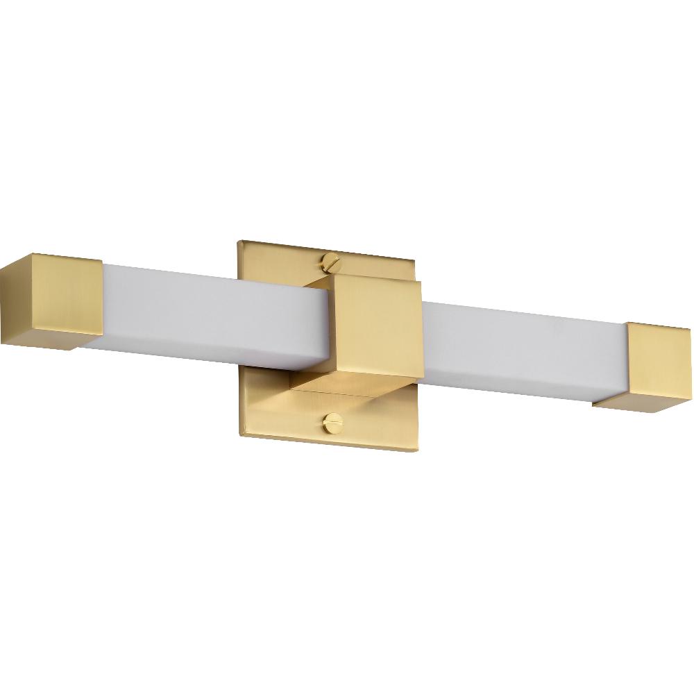 nuvo lighting Brightwyn LED 16 inch Brushed Brass Vanity Wall Light