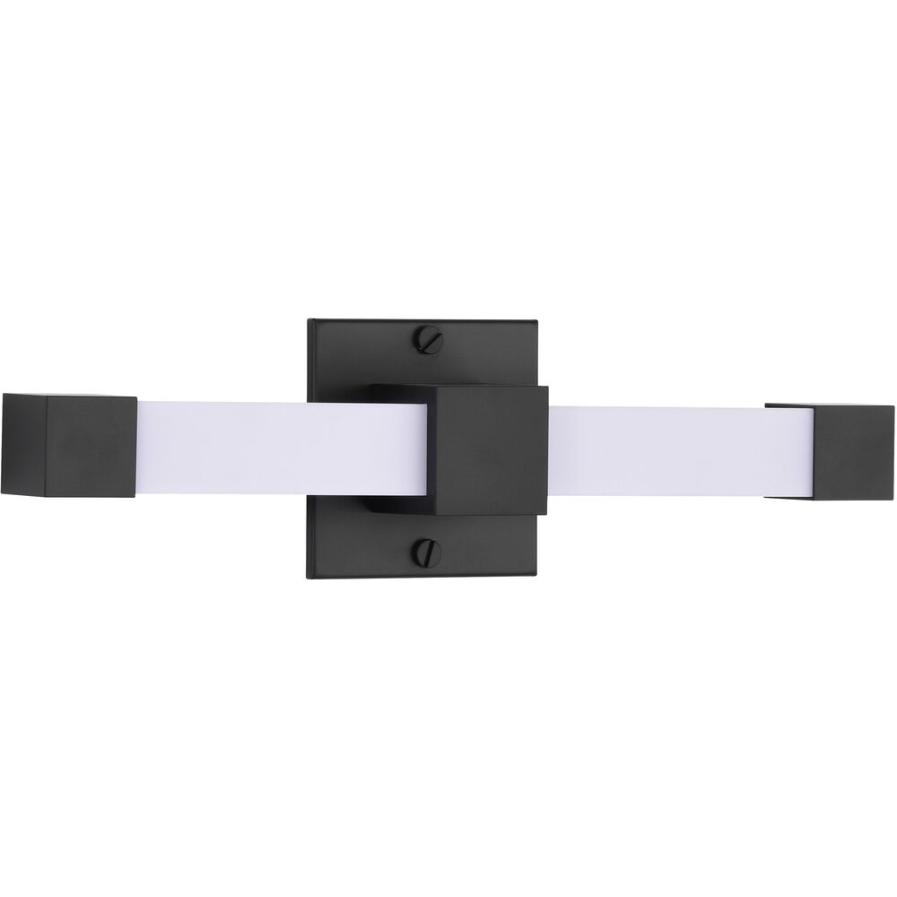 Nuvo Lighting Brightwyn LED 16 Inch Matte Black Vanity Wall Light