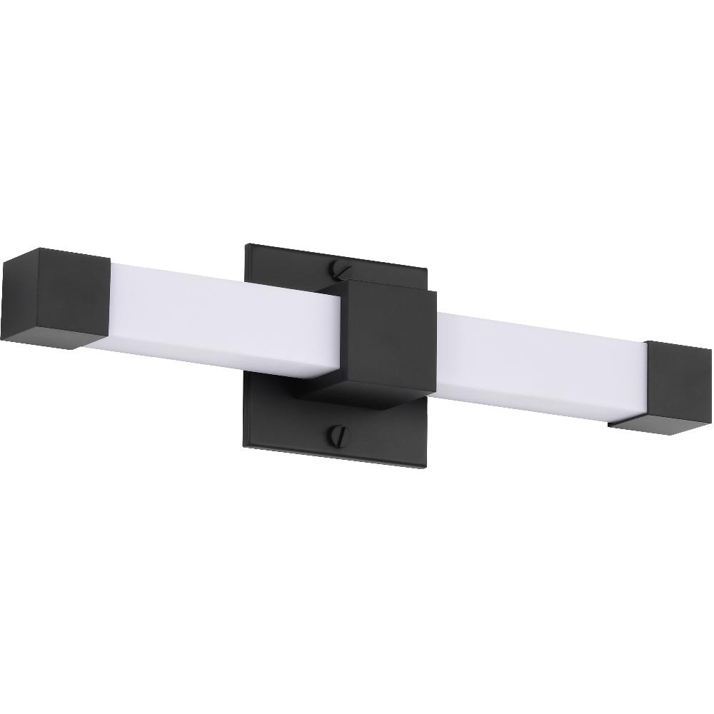 nuvo lighting Brightwyn LED 16 inch Matte Black Vanity Wall Light