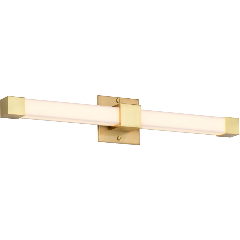 Nuvo Lighting Brightwyn LED 24 Inch Brushed Brass Vanity Wall Light