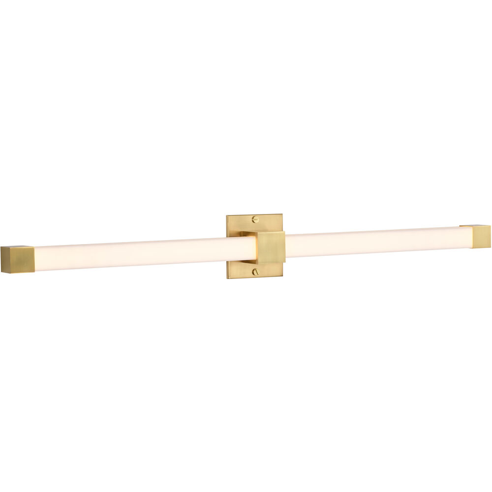 Nuvo Lighting Brightwyn LED 35 Inch Brushed Brass Vanity Wall Light