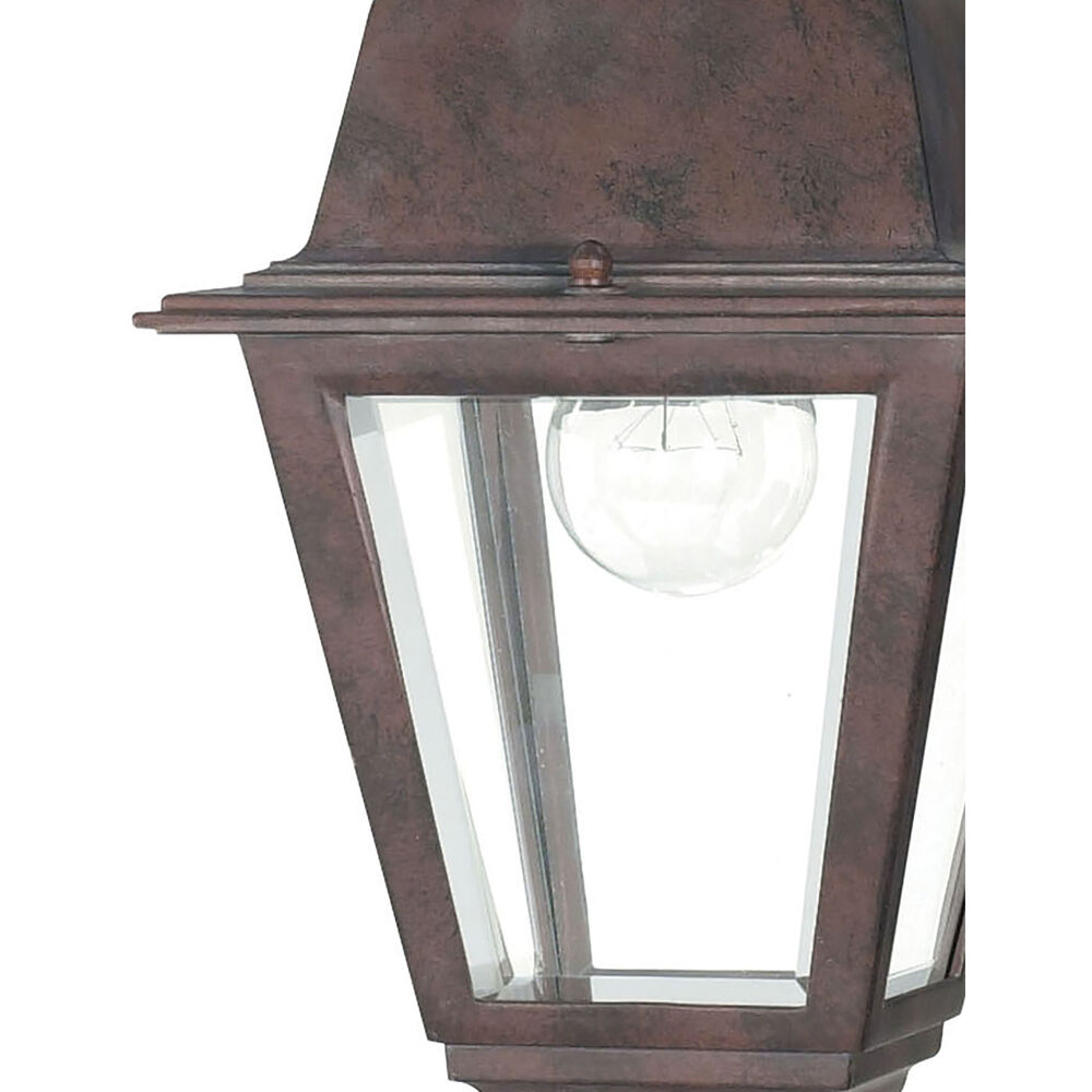 Nuvo Lighting Briton 1 Light 6 Inch Old Bronze Outdoor Hanging Lantern