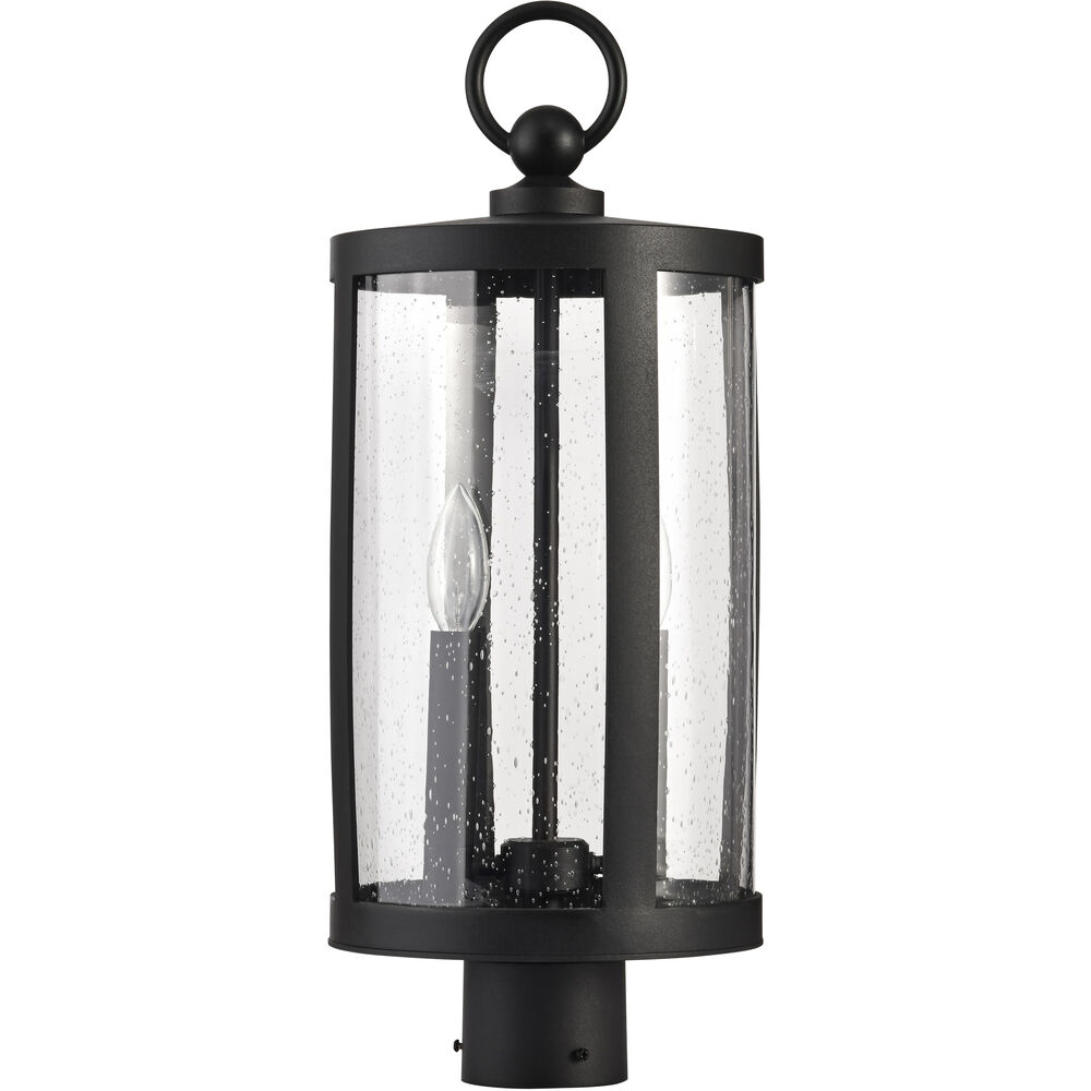 Nuvo Lighting Broadstone 2 Light 21.7 Inch Matte Black Outdoor Post Light
