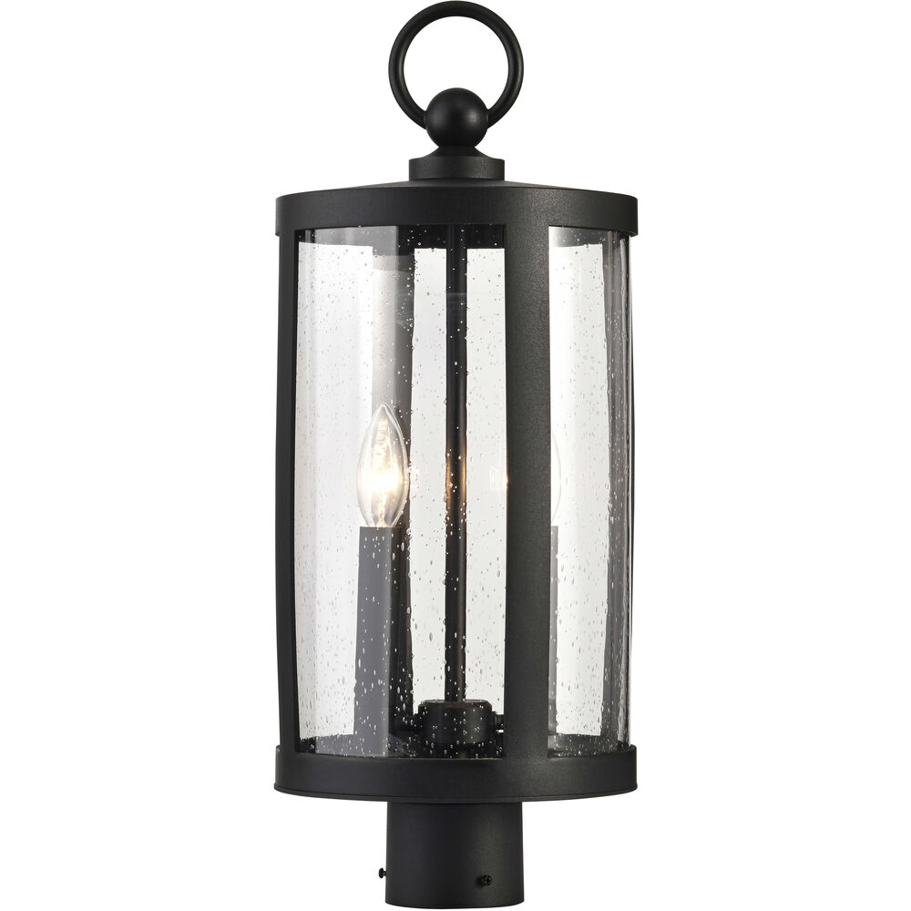 Nuvo Lighting Broadstone 2 Light 21.7 Inch Matte Black Outdoor Post Light