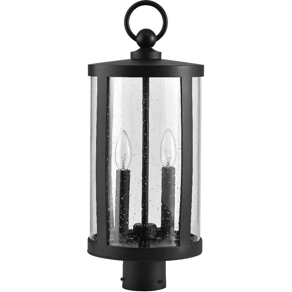 nuvo lighting Broadstone 2 Light 21.7 inch Matte Black Outdoor Post Light