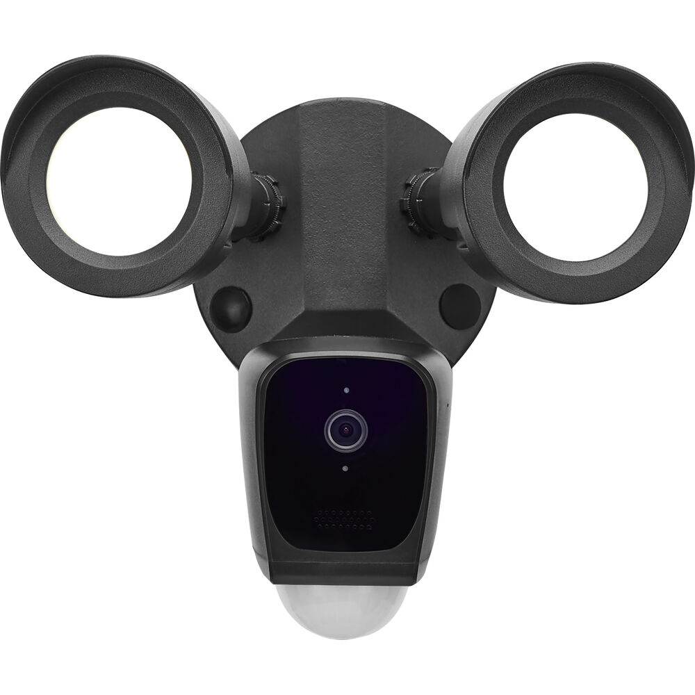 Nuvo Lighting Bullet LED 8 Inch Black Outdoor Security Camera