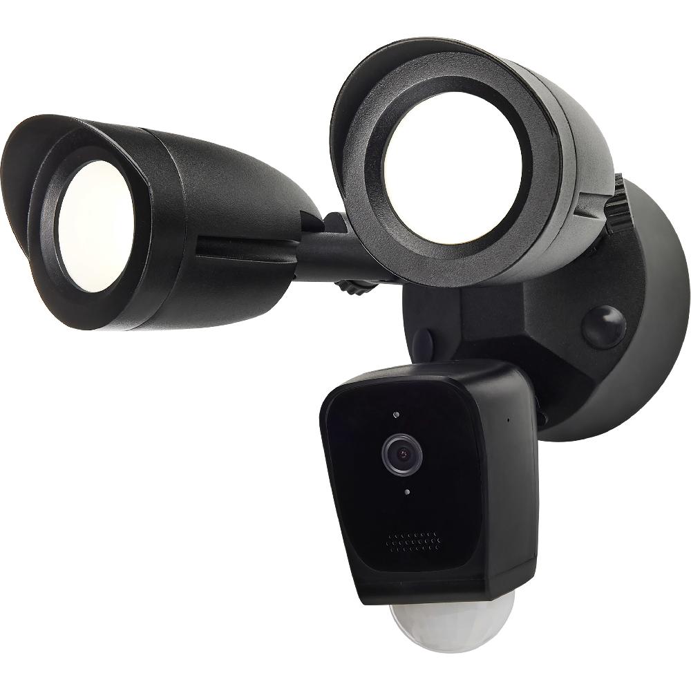 nuvo lighting Bullet LED 8 inch Black Outdoor Security Camera