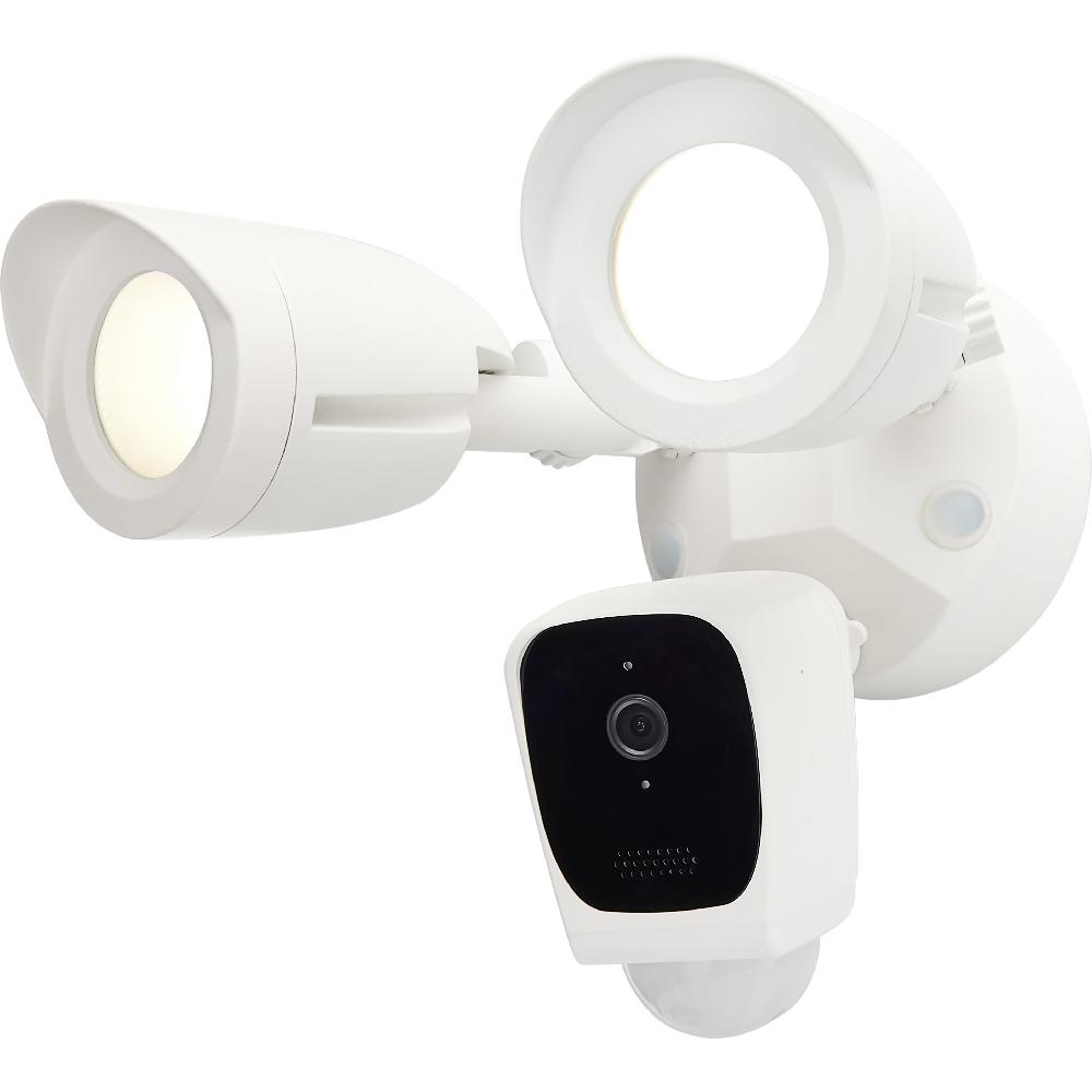 nuvo lighting Bullet LED 8 inch White Outdoor Security Camera