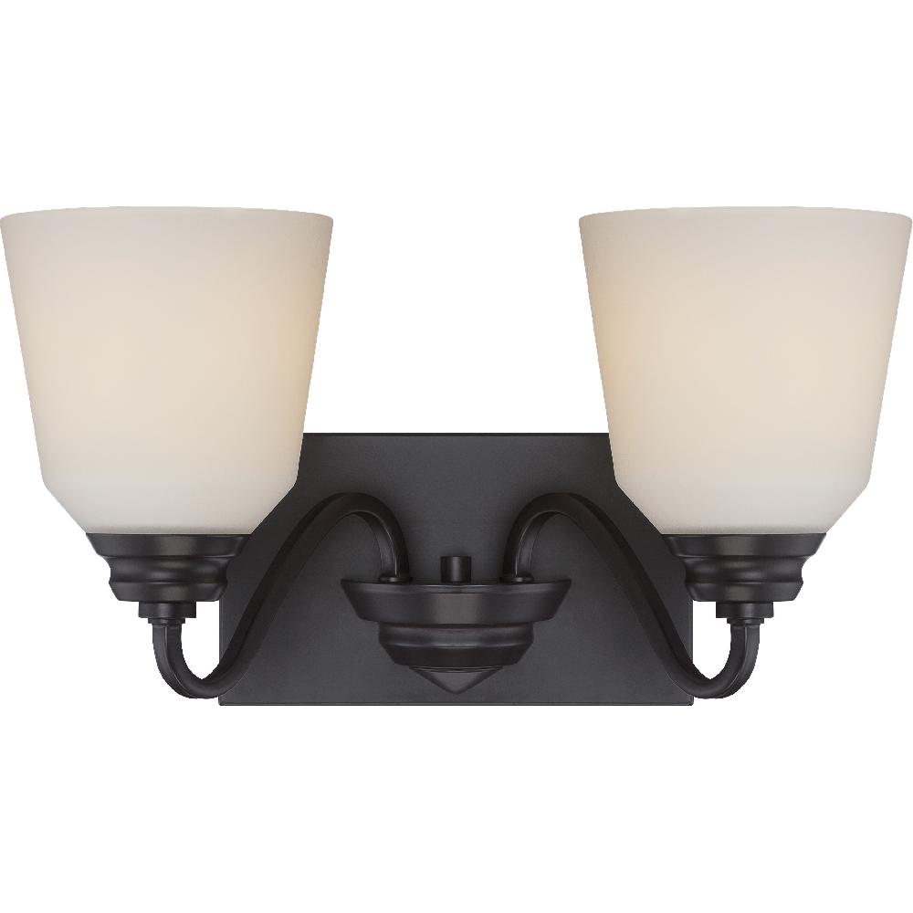 nuvo lighting Calvin LED 15.75 inch Mahogany Bronze Vanity Light Wall Light