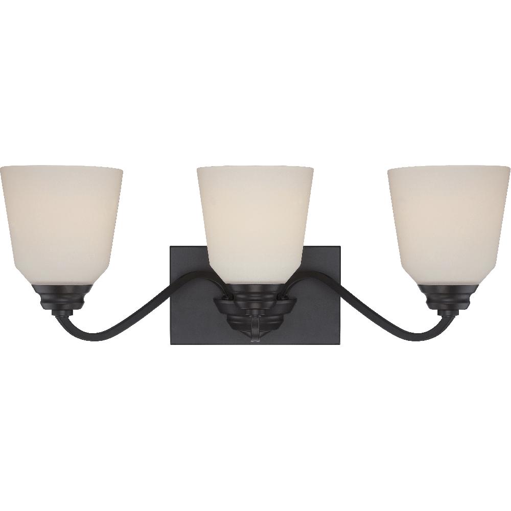 nuvo lighting Calvin LED 23.88 inch Mahogany Bronze Vanity Light Wall Light